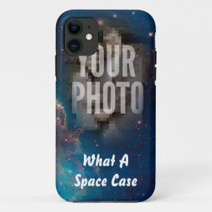 Coques Pour iPhone Votre visage dans l'espace photo personnalisée
