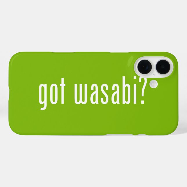 Coques Case-Mate iPhone vous avez wasabi ? (Verso (horizontal))