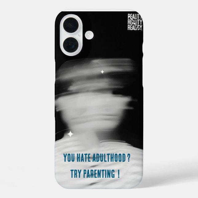 Coques Case-Mate iPhone Vous détestez Adulthood ? Essayer Parenting (Verso)