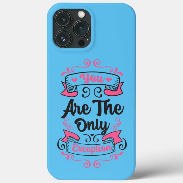 Coques Case-Mate iPhone Vous êtes la seule exception, Paramore la citation (Verso)