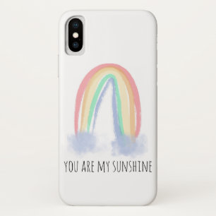 Case-Mate iPhone Case Vous êtes mon eau de soleil aquarelle arc-en-ciel