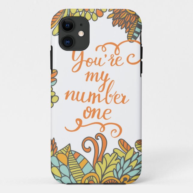 Coques Case-Mate iPhone Vous êtes mon numéro un (Dos)