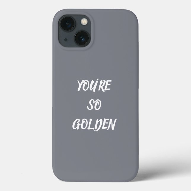 Coques Case-Mate iPhone Vous Êtes Si Golden Harry Lyrics (Verso)