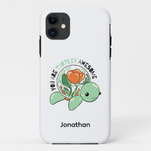 Case-Mate iPhone Case Vous Êtes Turtley Awesome Flower Succulte Tortue