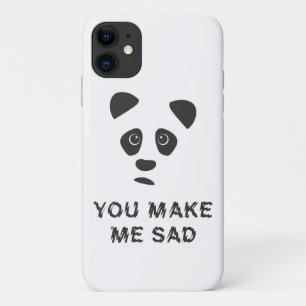 Case-Mate iPhone Case Vous me rendez triste. Panda triste.