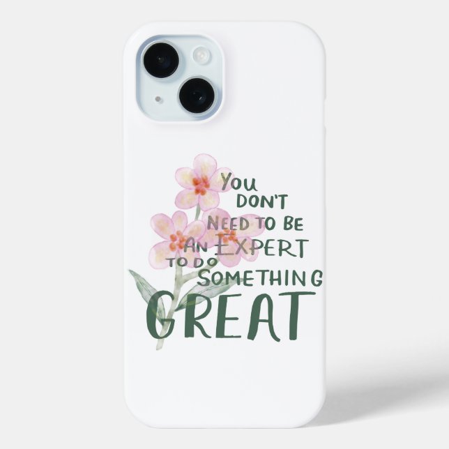 Coques Case-Mate iPhone Vous n'avez pas besoin d'être un expert pour faire (Verso)