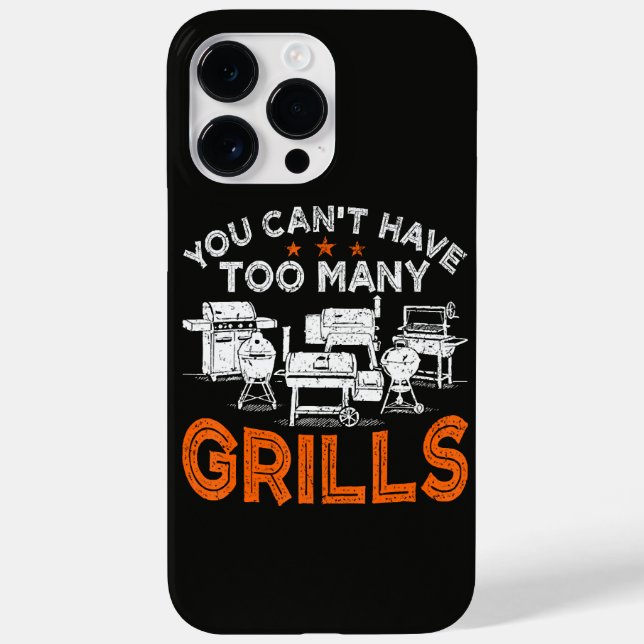 Coques Case-Mate iPhone Vous ne pouvez pas avoir trop de grils (Verso)