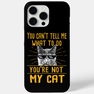 Coque Case-Mate iPhone Vous ne pouvez pas me dire ce qu'il faut faire - T