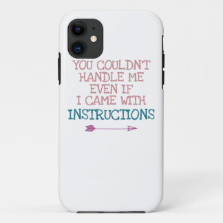 Case-Mate iPhone Case Vous ne pouviez pas me traiter Humour sassy