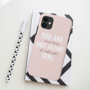 Case-Mate iPhone Case Vous N'Êtes Pas Une Seule Fille Citation De Motiva