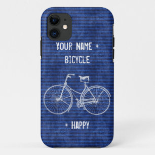 Coque Case-Mate Pour iPhone Vous plus la bicyclette égale les rayures antiques