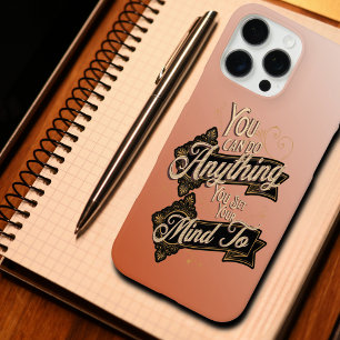 Coque iPhone 16 Pro Max Vous Pouvez Faire N'Importe Quoi Citer Terracotta