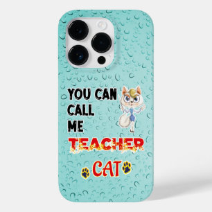 Coque Case-Mate iPhone Vous Pouvez M'Appeler Enseignant Chat