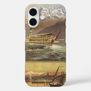 Coque Pour iPhone 16 Voyage au Lac Léman