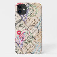 Voyage de timbres de passeport
