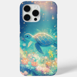 Coque Case-Mate iPhone Voyage d'une Tortue à Travers un Jardin Sous-Marin