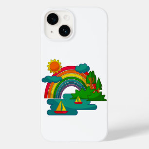 Coque Case-Mate iPhone Voyage en bateau sous les nuages du soleil et l'ar