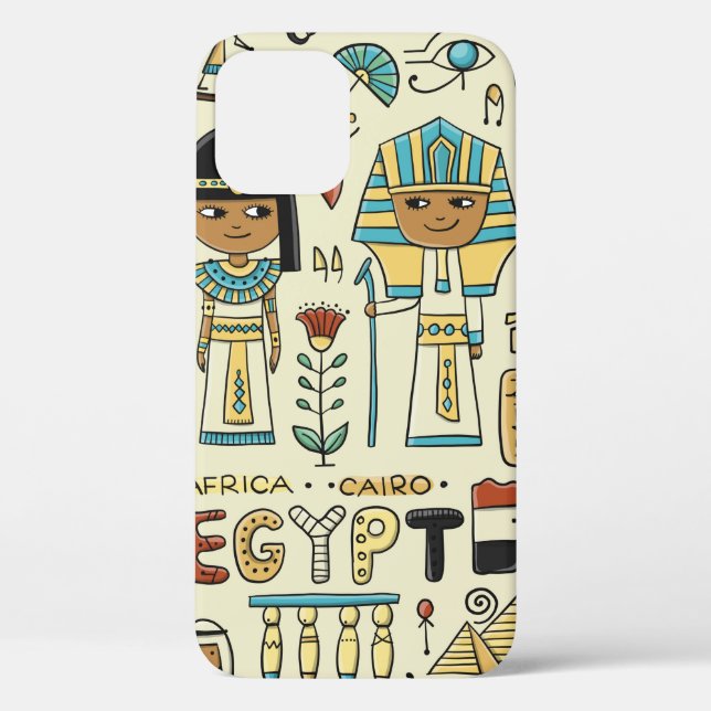 Coques Case-Mate iPhone Voyage en Egypte. Motif transparent (Verso)