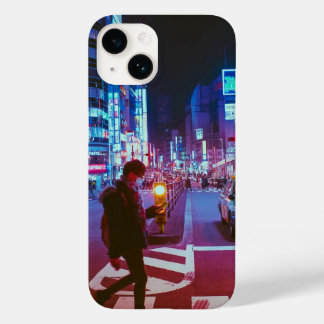 Coque Case-Mate iPhone Voyage Point de repère Japon Nuit Japonaise