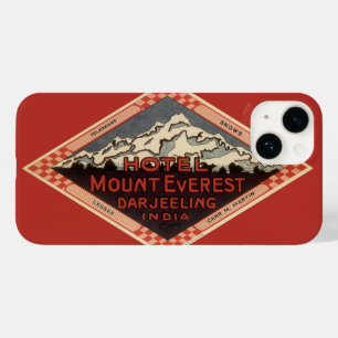Coque Case-Mate iPhone Voyage Vintage, Mont Everest, Darjeeling Inde