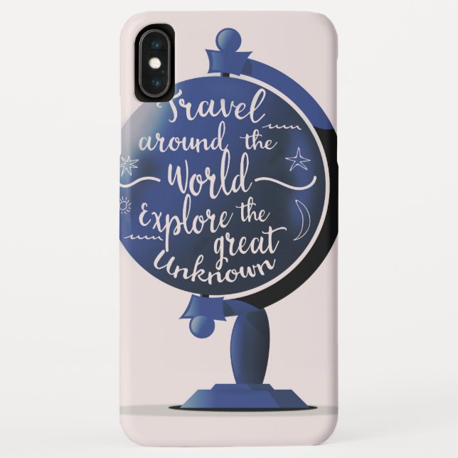 Coques Case-Mate iPhone Voyagez autour du monde Explorez la Grande Inconnu (Dos)