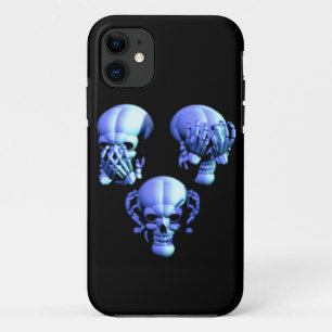 Coque Case-Mate iPhone Voyez, Ecoutez, Ne pas parler crânes mal iPhone 5G