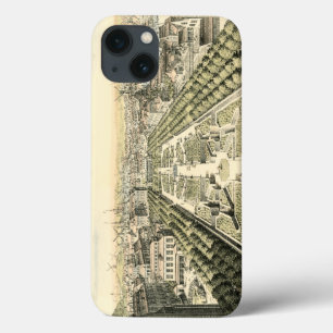 iPhone 13 Case Vue aérienne de jardin formel par Éric Dahlbergh