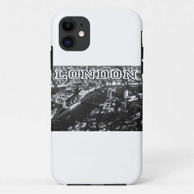 Coques Case-Mate iPhone Vue aérienne de Londres (Dos)