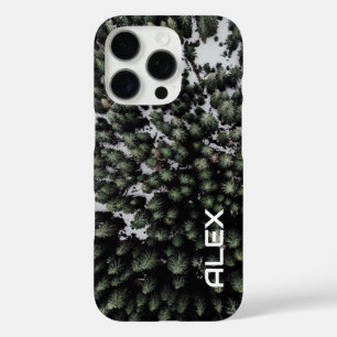 Coque iPhone 16 Pro Vue aérienne des drones des arbres couverts de nei