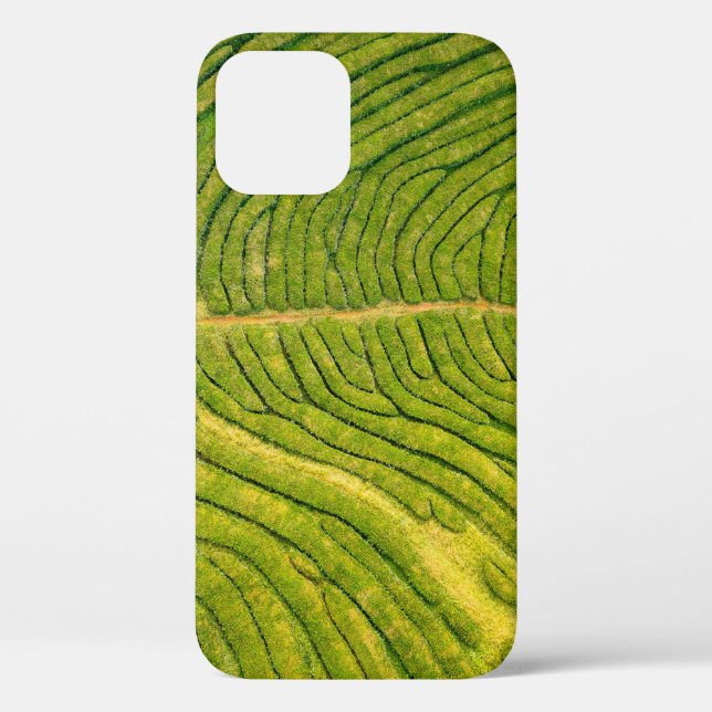 Coques Case-Mate iPhone Vue aérienne du champ vert ouvert (Verso)
