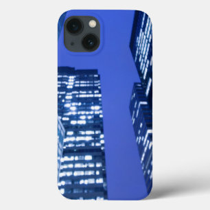 Etui iPhone Case-Mate Vue ascendante Defocused des fenêtres d'immeuble