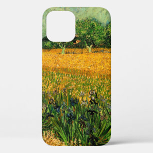 Coque iPhone 12 Vue d'Arles avec des iris par Vincent van Gogh