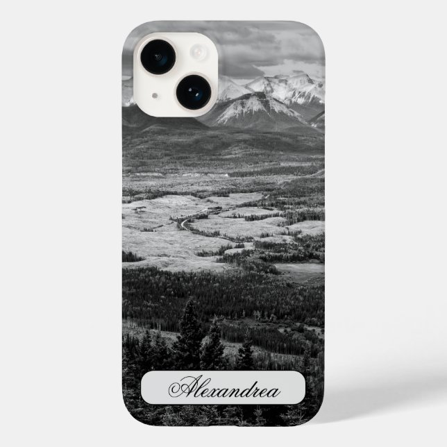 Coques Case-Mate iPhone Vue d'Athabasca, Photographie de paysage (Verso)