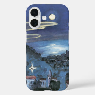 Coque Pour iPhone 16 Vue de Barcelone sur la ville de nuit par Walter G