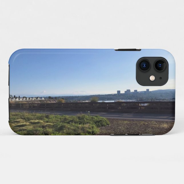 Coques Case-Mate iPhone Vue de Castaways Park, Newport Beach, CA (Dos (Horizontal))