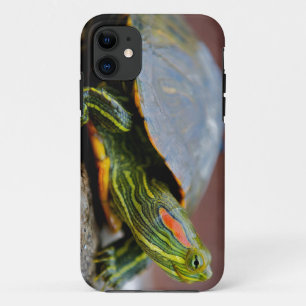Coques Pour iPhone vue de côté de glisseur Rouge-à oreilles
