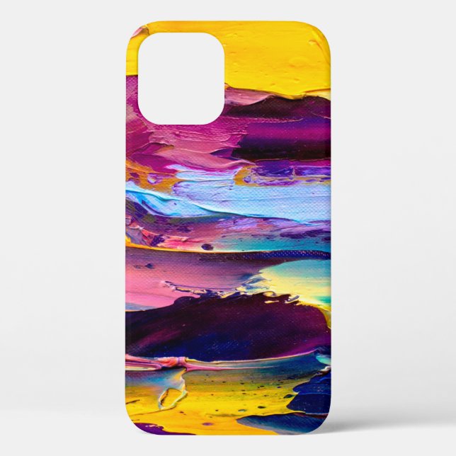 Coques Case-Mate iPhone Vue de fermeture d'une palette de peinture à l'hui (Verso)