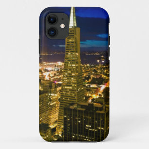 Coque Case-Mate iPhone Vue de nuit de San Francisco.
