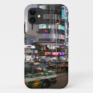 Coque iPhone 11 Vue de rue de la ville de Tokyo