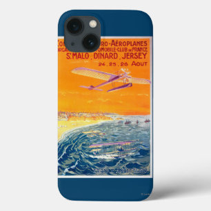 Coque Case-Mate iPhone Vue des avions de flotteur en affiche d'air et de