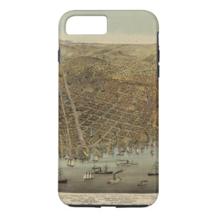 Coque Case-Mate Pour iPhone Vue d'oeil d'oiseaux de San Francisco