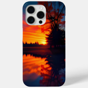 Coque Case-Mate iPhone Vue du coucher du soleil deux