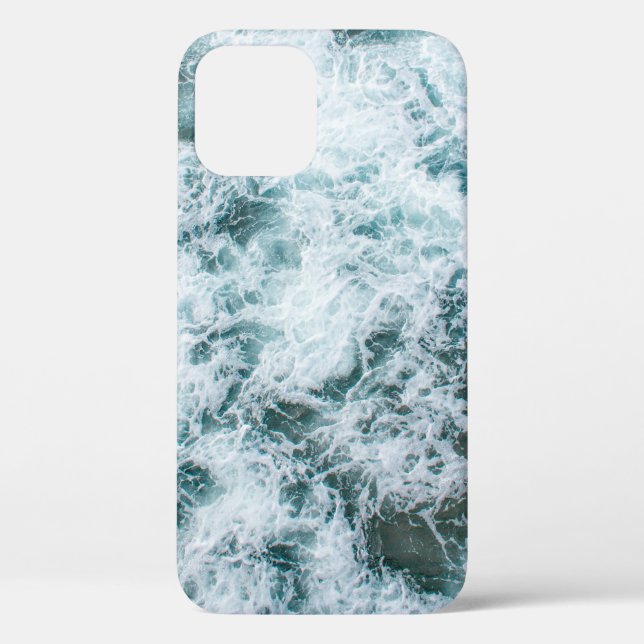 Coques Case-Mate iPhone Vue du haut des vagues océaniques (Verso)