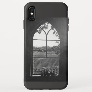 Case-Mate iPhone Case Vue du paysage rural de la fenêtre de l'église inc
