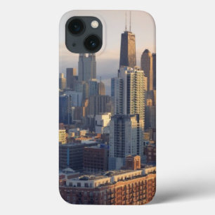 iPhone 13 Case Vue du paysage urbain avec la lumière fantastique