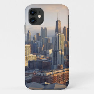 Coque Case-Mate iPhone Vue du paysage urbain avec la lumière fantastique