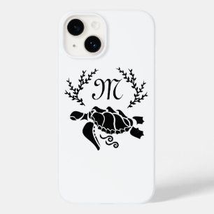 Coque Case-Mate iPhone Vue latérale de la tortue noire