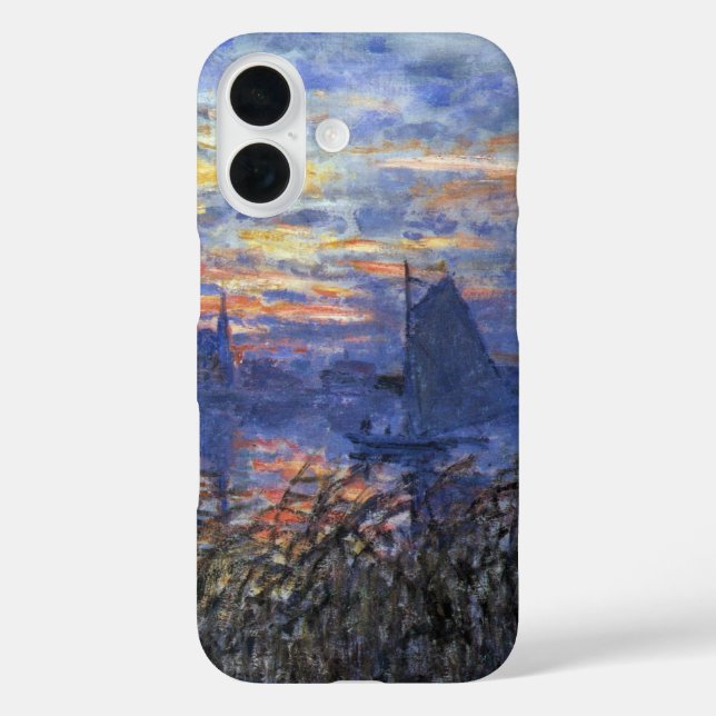 Coques Case-Mate iPhone Vue maritime avec coucher de soleil par Claude Mon (Verso)