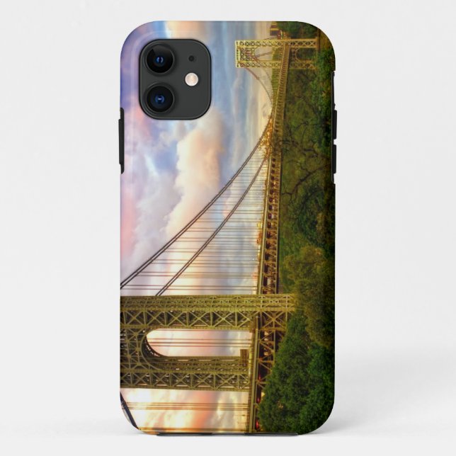 Coques Case-Mate iPhone Vue semblant du sud - occidental de Manhattan (Dos)