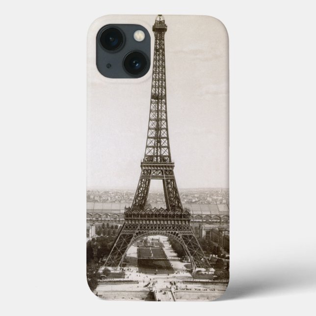 Coques Case-Mate iPhone Vue Sur La Tour Eiffel, 1900 (Verso)
